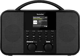 TECHNISAT 5 IR - Radio numérique (Internet radio, DAB+, FM, Noir)