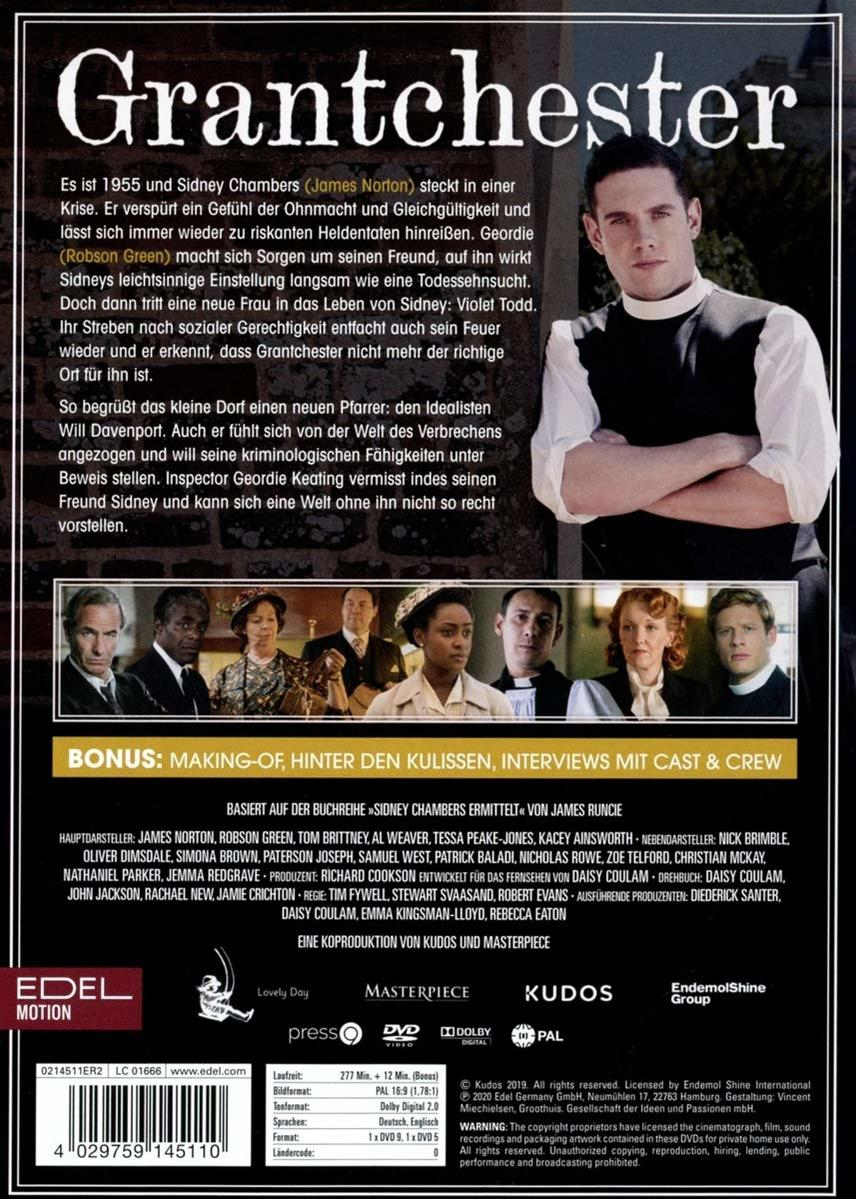 DVD-Cover mit Text und Foto eines Mannes.