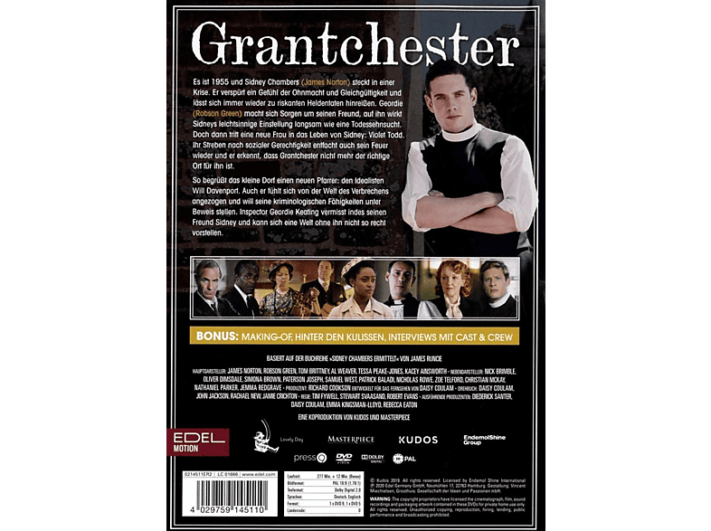 Thumbnail - Grantchester Staffel 4 DVD