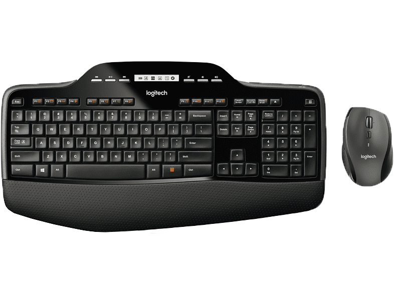 LOGITECH Wireless Desktop MK710 - Combinaison clavier et souris (Noir)