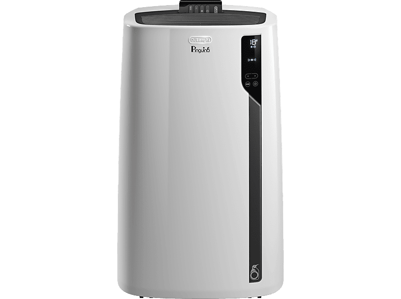 DELONGHI Pinguino PAC EL92 Silent Klimagerät Weiß/Anthrazit (Max. Raumgröße: 85 m³, EEK: A+)