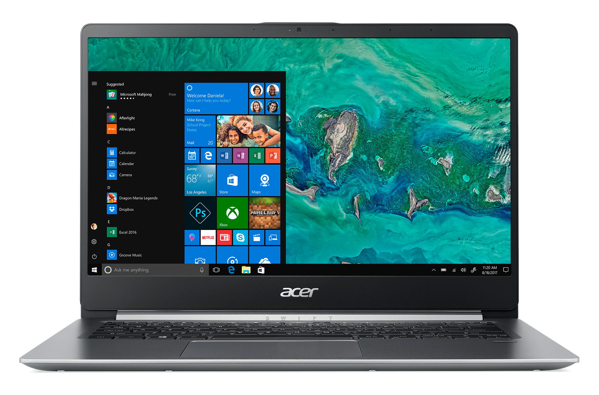 ACER NX.HPKEY.002 Swift3 14"/SF314-58G-53HN/Core i5-10210U/8GB/256GB SSD/Nvidia MX250-2GB/FHD Win10 Ultrabook Gri