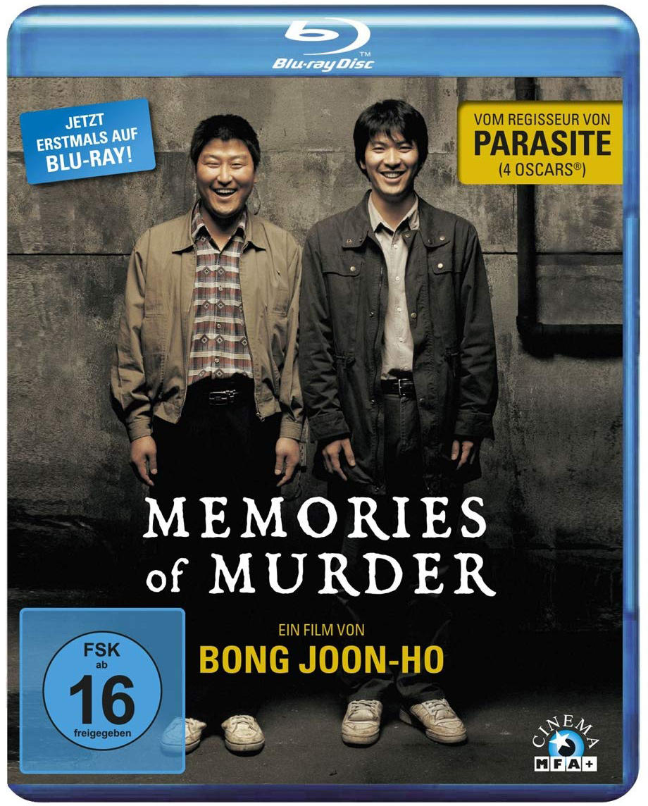 DVD-Hülle mit zwei Männern auf dem Cover. Blauer Rahmen und Text.