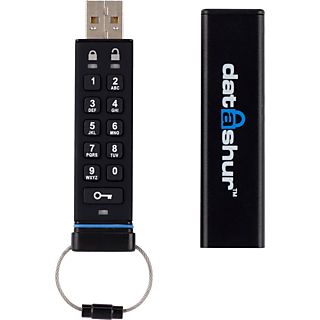 ISTORAGE datAshur - USB-Stick  (4 GB, Schwarz)