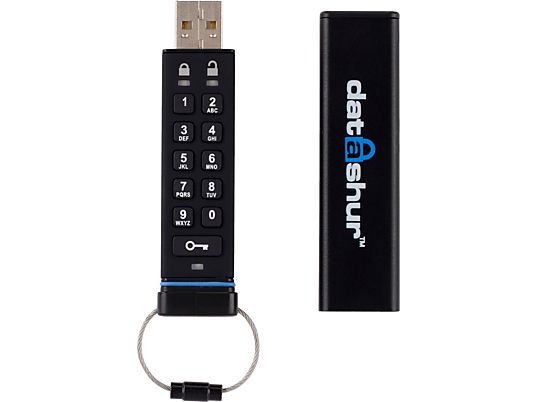 ISTORAGE datAshur - Clé USB  (8 GB, Noir)