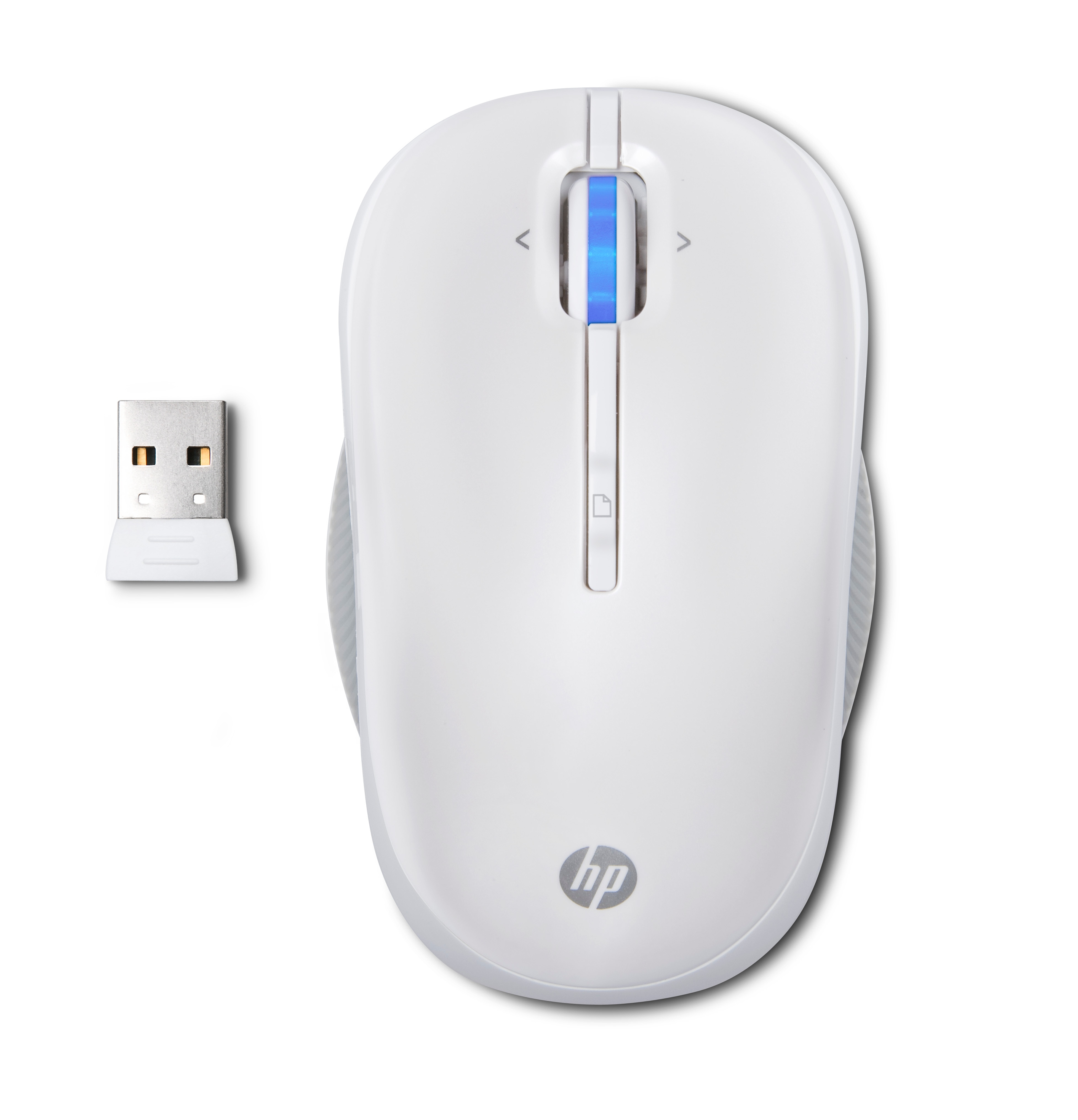Raton Inalámbrico - HP, INALAMBRICO Blanco CON NANO RECEPTOR