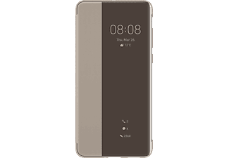 HUAWEI P40 smart view aktív flip tok, khaki (51993705)