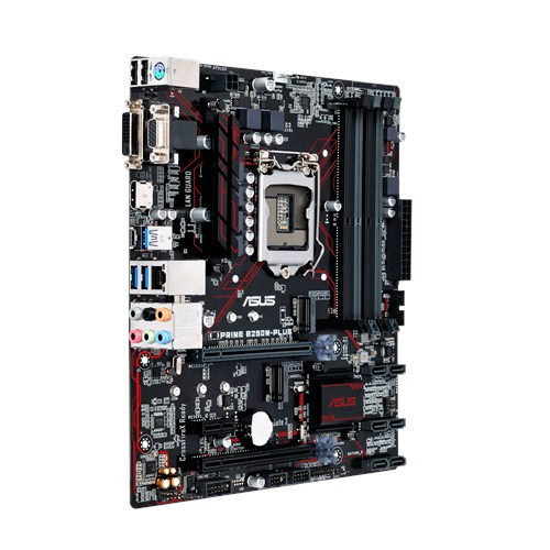 ASUS Prıme B250M-Plus Intel B250 Lga1151 Ddr4 2400 Hdmı Dvı Vga M2 Usb3.1 Matx