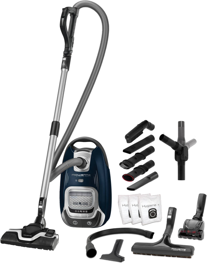 ROWENTA RO7481EA Silence Force Allergy+ porszívó sötétkék