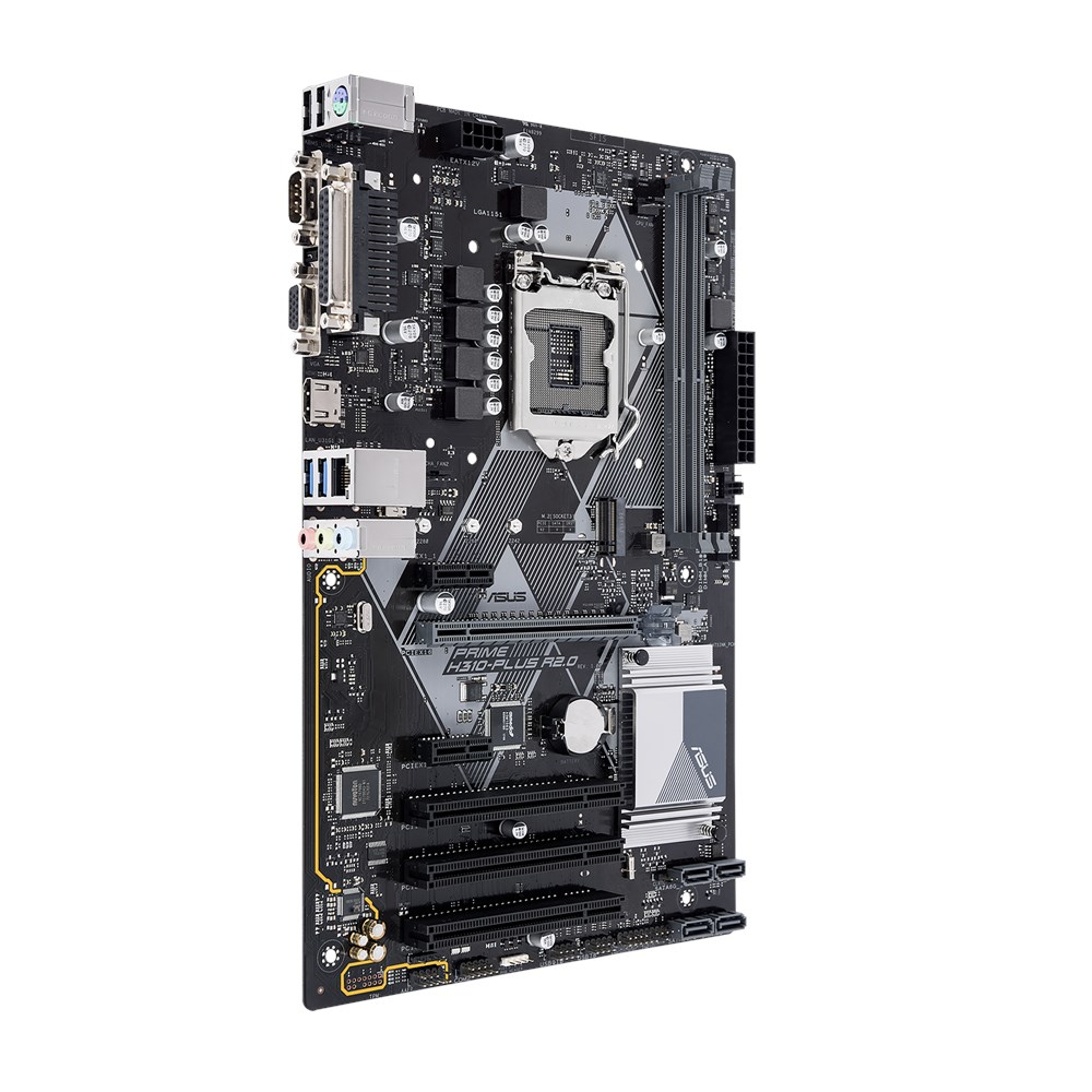 ASUS Prime H310-Plus Mainboard Schwarz