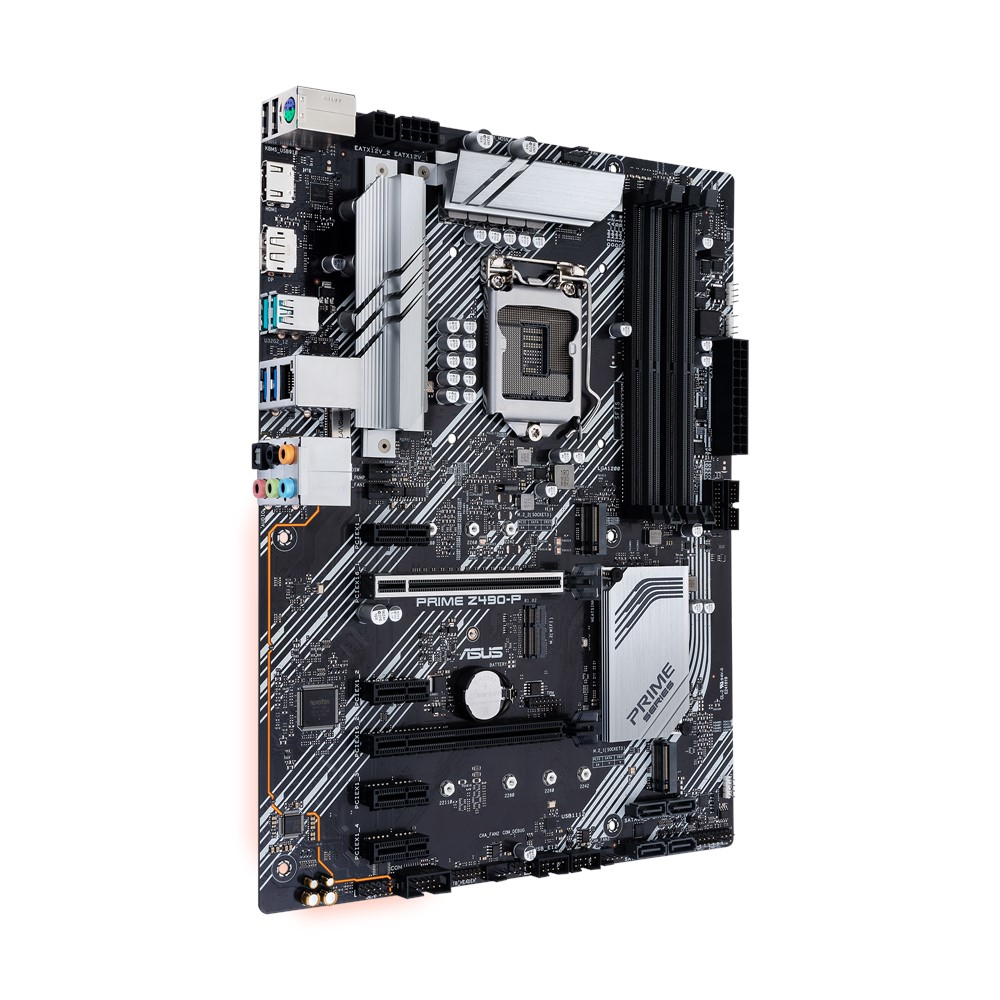 ASUS PRIME Z490-P Mainboard Schwarz