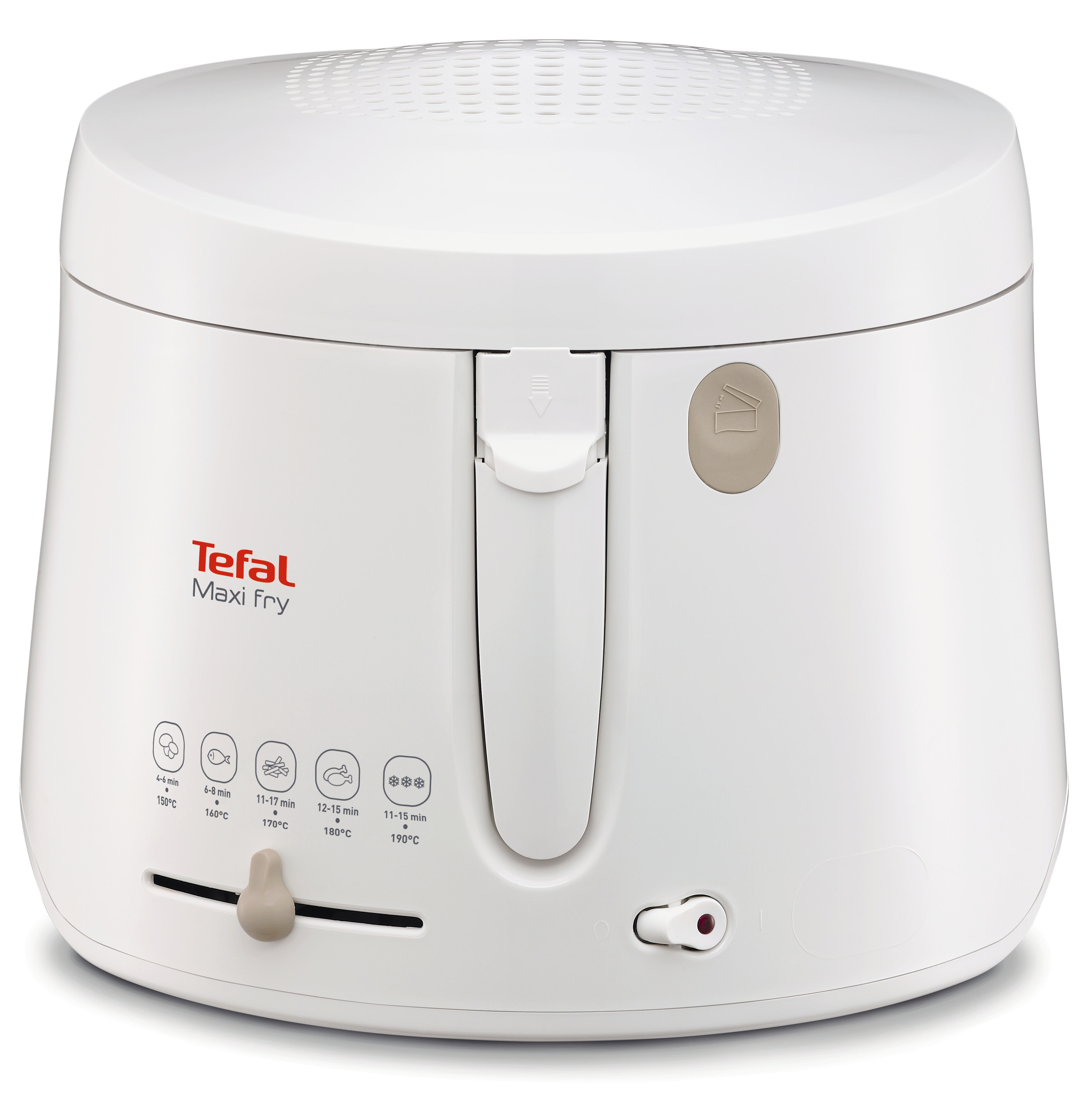 TEFAL FF 1000 MaxiFry Fritteuse 1900 Watt Weiß
