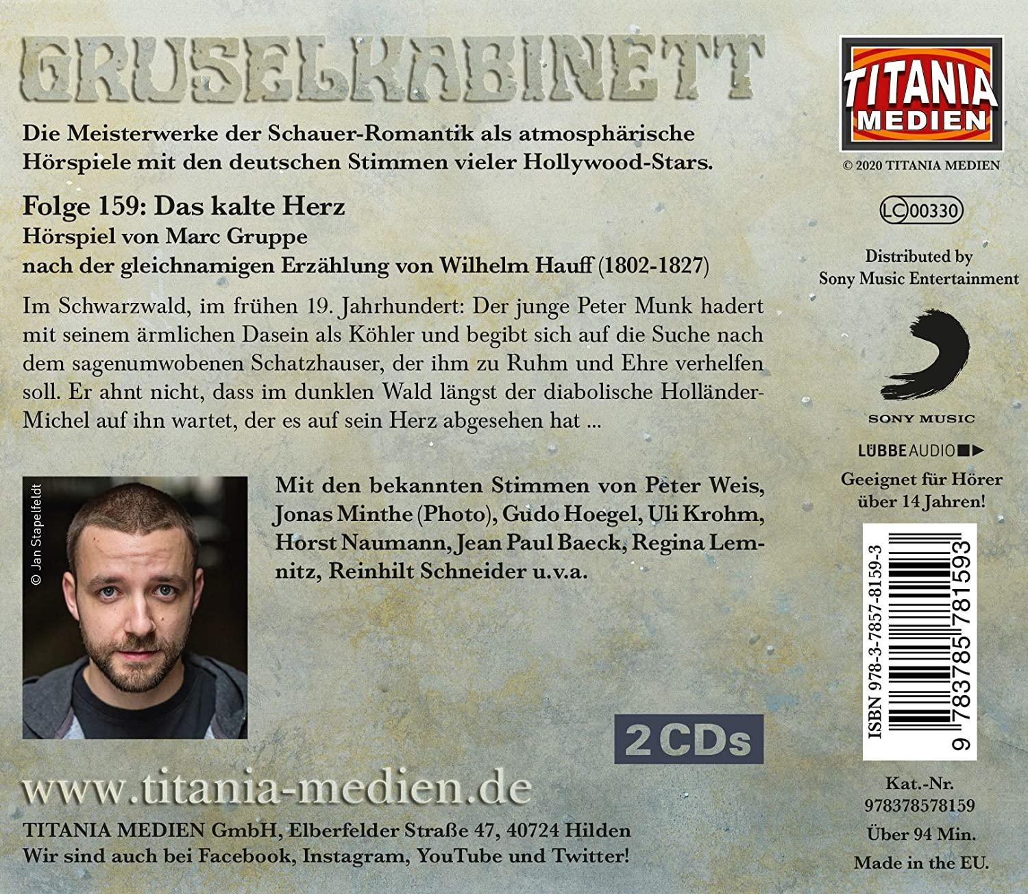 Gruselkabinett - Gruselkabinett (159): Das kalte Herz  - (CD)