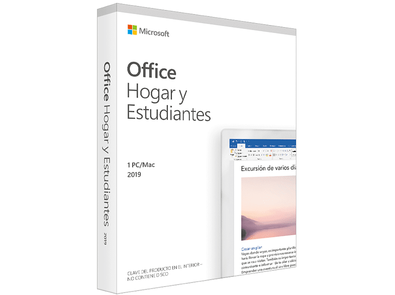 Software - Microsoft Office Hogar y Estudiantes (Formato Digital)