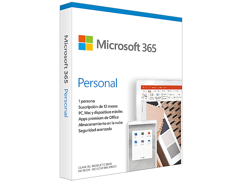 Software | Microsoft Office 365 Personal 1 año (Formato Digital)