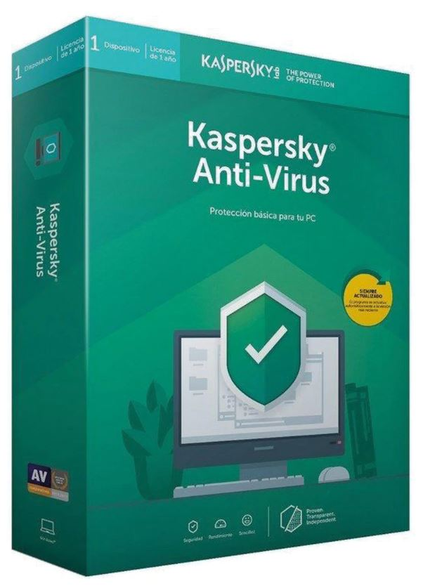 Antivirus - KAV Kaspersky antivirus, 1 Dispositivo (Suscripción Digital)