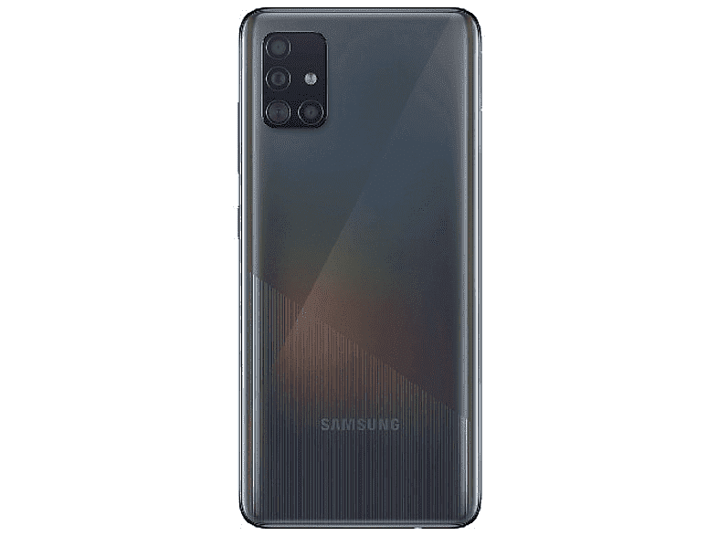 Samsung Galaxy A51, Negro, 128GB, 4GB RAM, 6.5" FHD+, Exynos9611, Android + Inst. Protector Pantalla