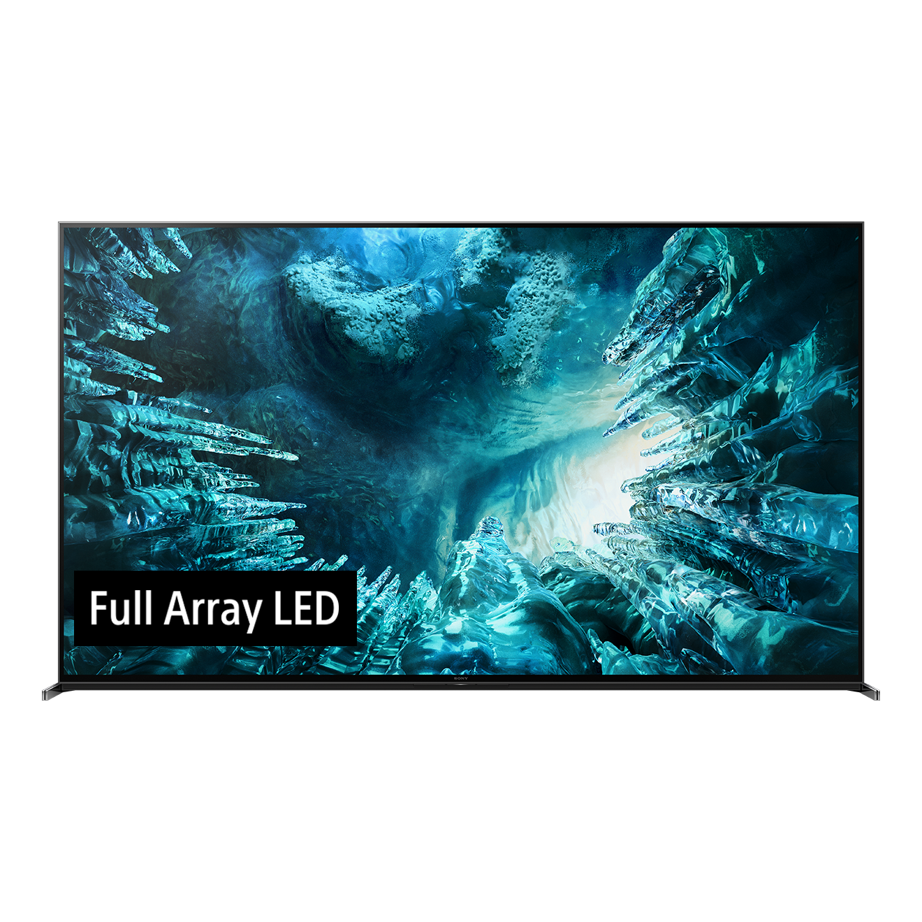 SONY KD-75ZH8 LED TV (Flat, 75 Zoll / 189 cm, UHD 8K, SMART TV, Android TV)