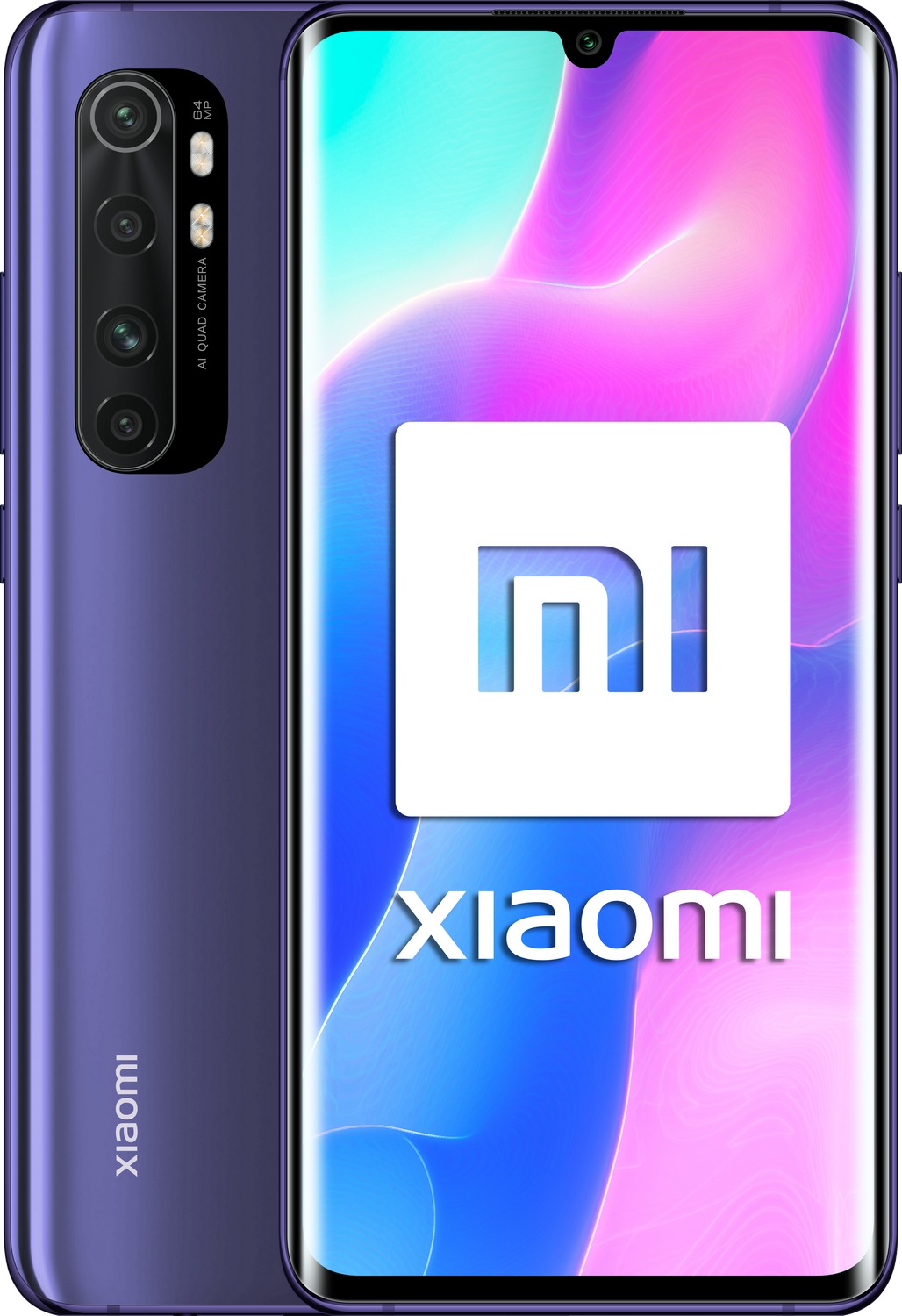 Móvil - Xiaomi Mi Note 10 Lite, Lila, 128GB, 6GB, 6.47" FHD+ + Auriculares - Mi True Wireless Earbuds Basic