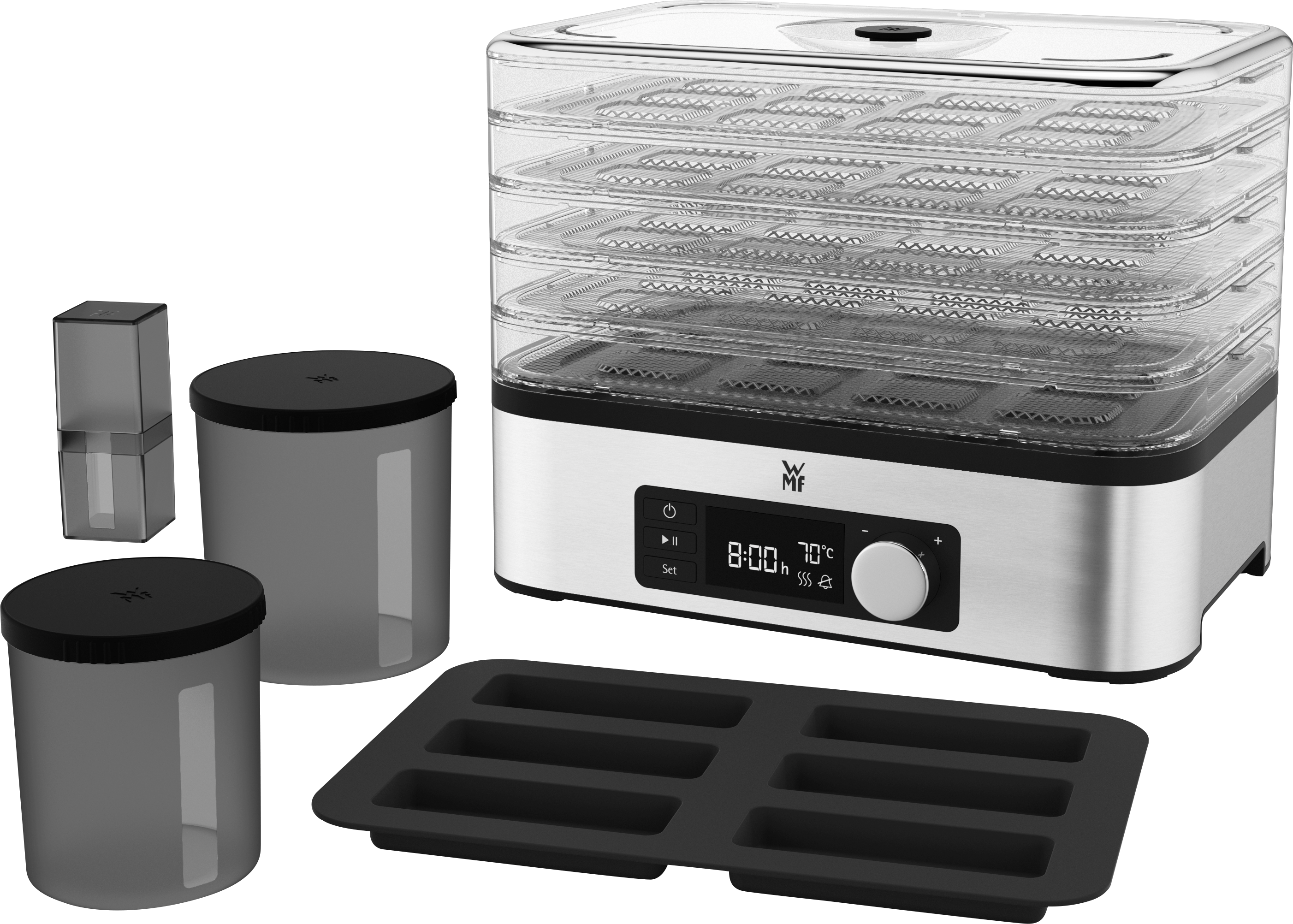 WMF KITCHENminis® aszalógép 220 W ezüst