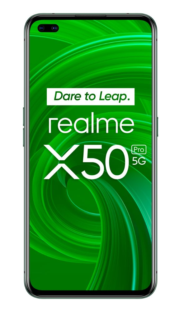 Móvil - realme X50 PRO, Verde, 128 GB, 8 GB, 6.44", Snapdragon 865 5G, 4200 mAh + Auriculares Buds Air