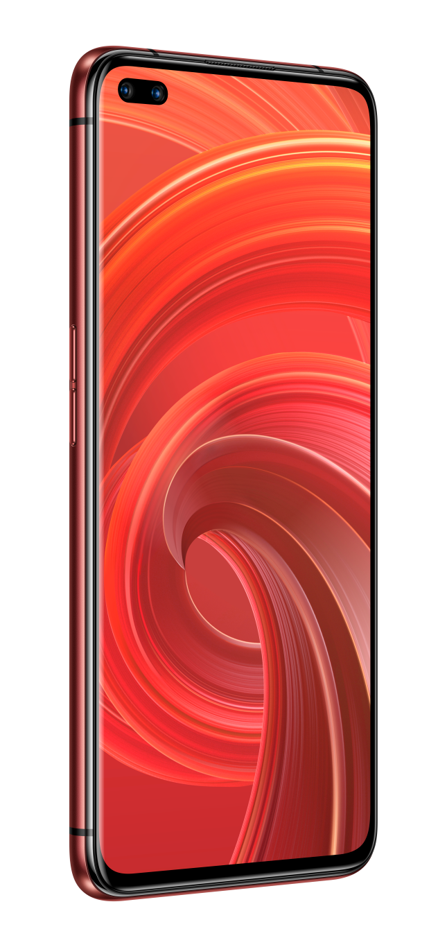 Móvil - realme X50 PRO, Rojo, 128 GB, 8 GB, 6.44", Snapdragon 865 5G, 4200 mAh + Auriculares Buds Air