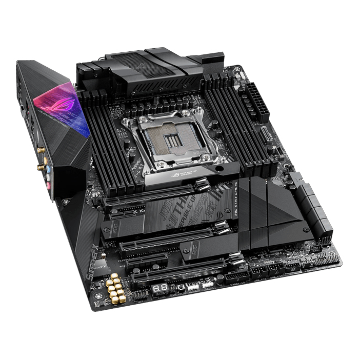 ASUS Rog Strix X299-E Gaming II Mainboard Schwarz