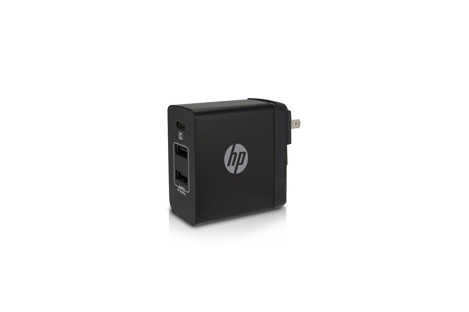 HP Wall Charger USB-C™ mit Power Delivery Reiseadapter, Schwarz