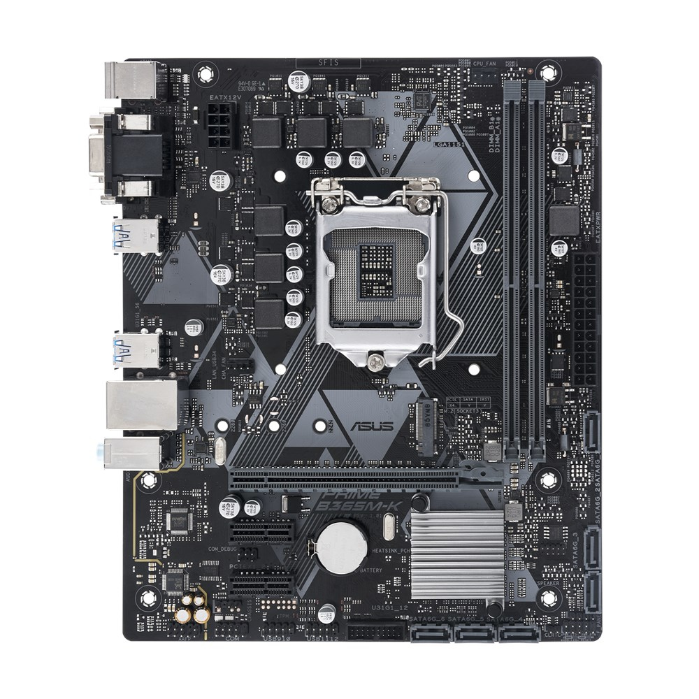 ASUS 90MB10M0-M0EAY0 PRIME B365M-K Mainboard Schwarz
