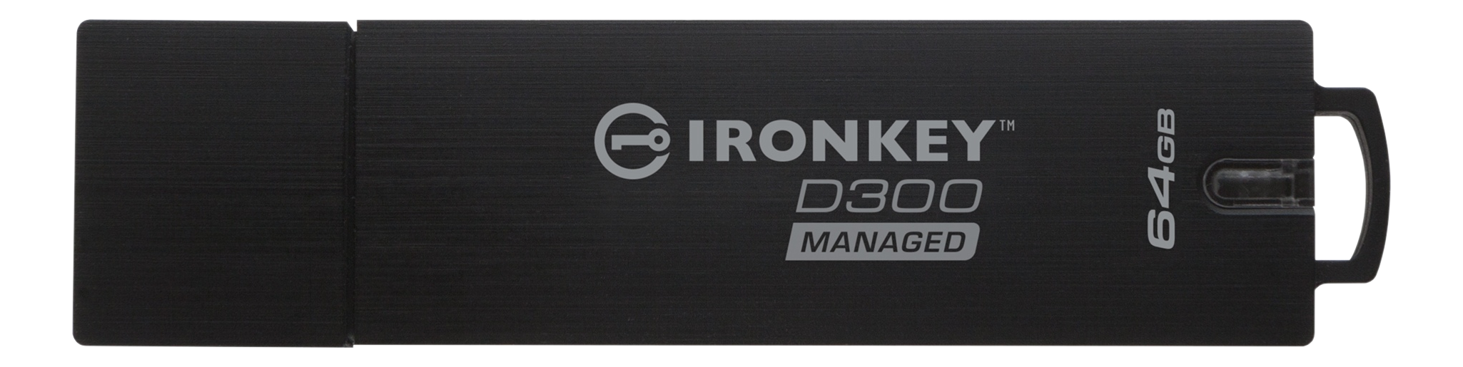 KINGSTON Ironkey D300 - Clé USB  (64 GB, Noir)