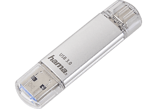 HAMA C-Laeta - Clé USB  (256 GB, Argent)