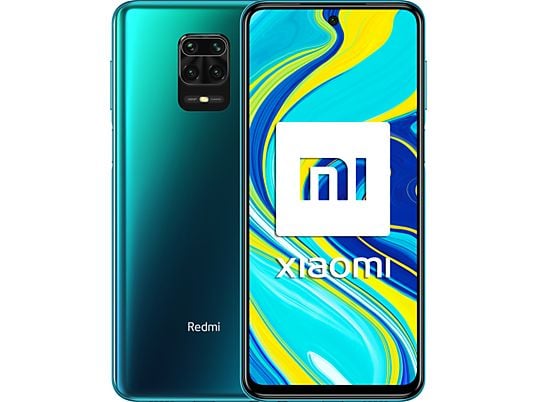 Móvil - Xiaomi Redmi Note 9S, Azul aurora, 128GB, 6GB, 6.67" Full HD+, SnapDragon™ 720G, 5020 mAh, Android