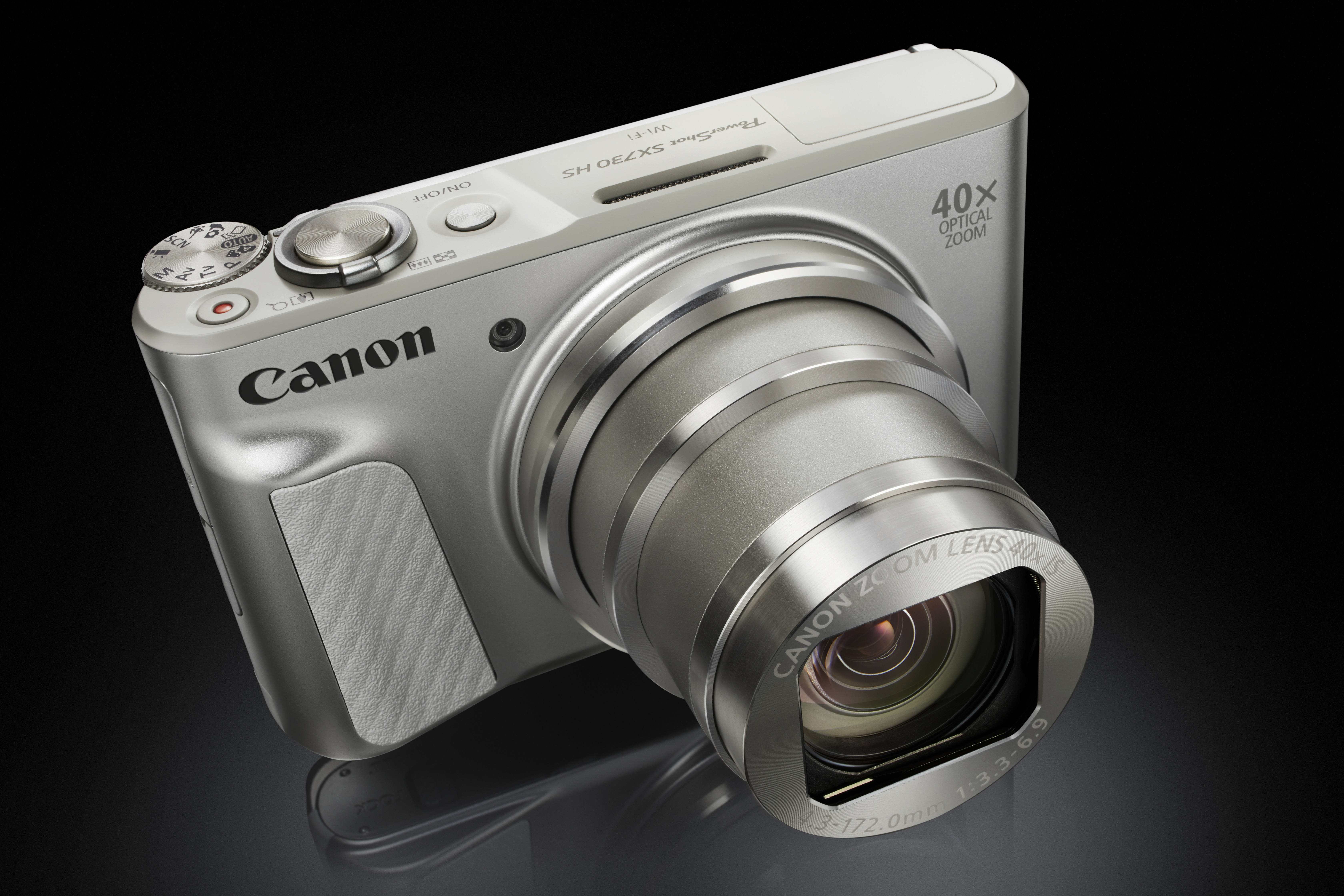 CANON PowerShot SX730 HS Digitalkamera Silber, 40fach opt. Zoom, LCD (TFT), WLAN