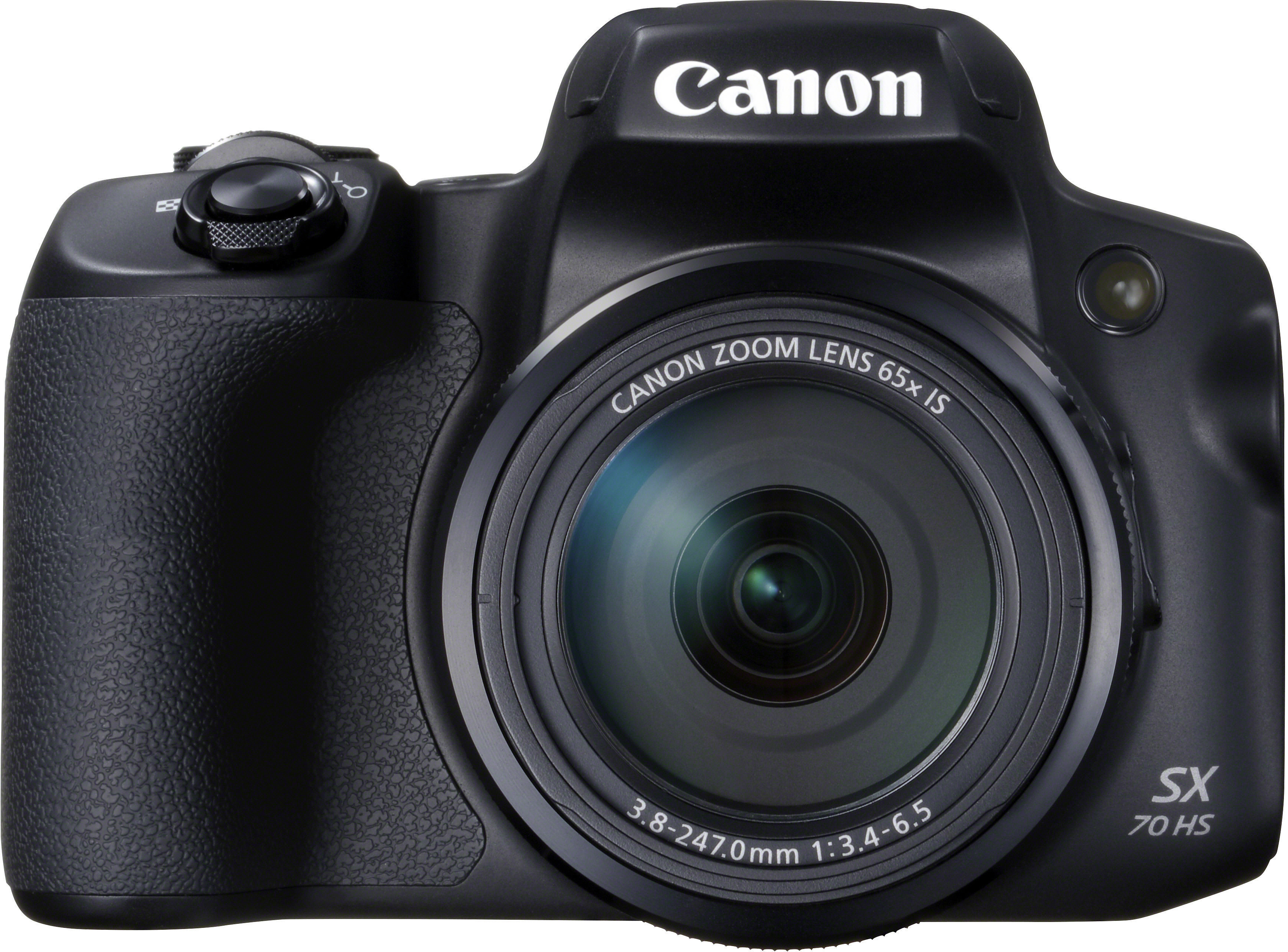 CANON PowerShot SX70 HS Bridgekamera Schwarz, 65fach opt. Zoom