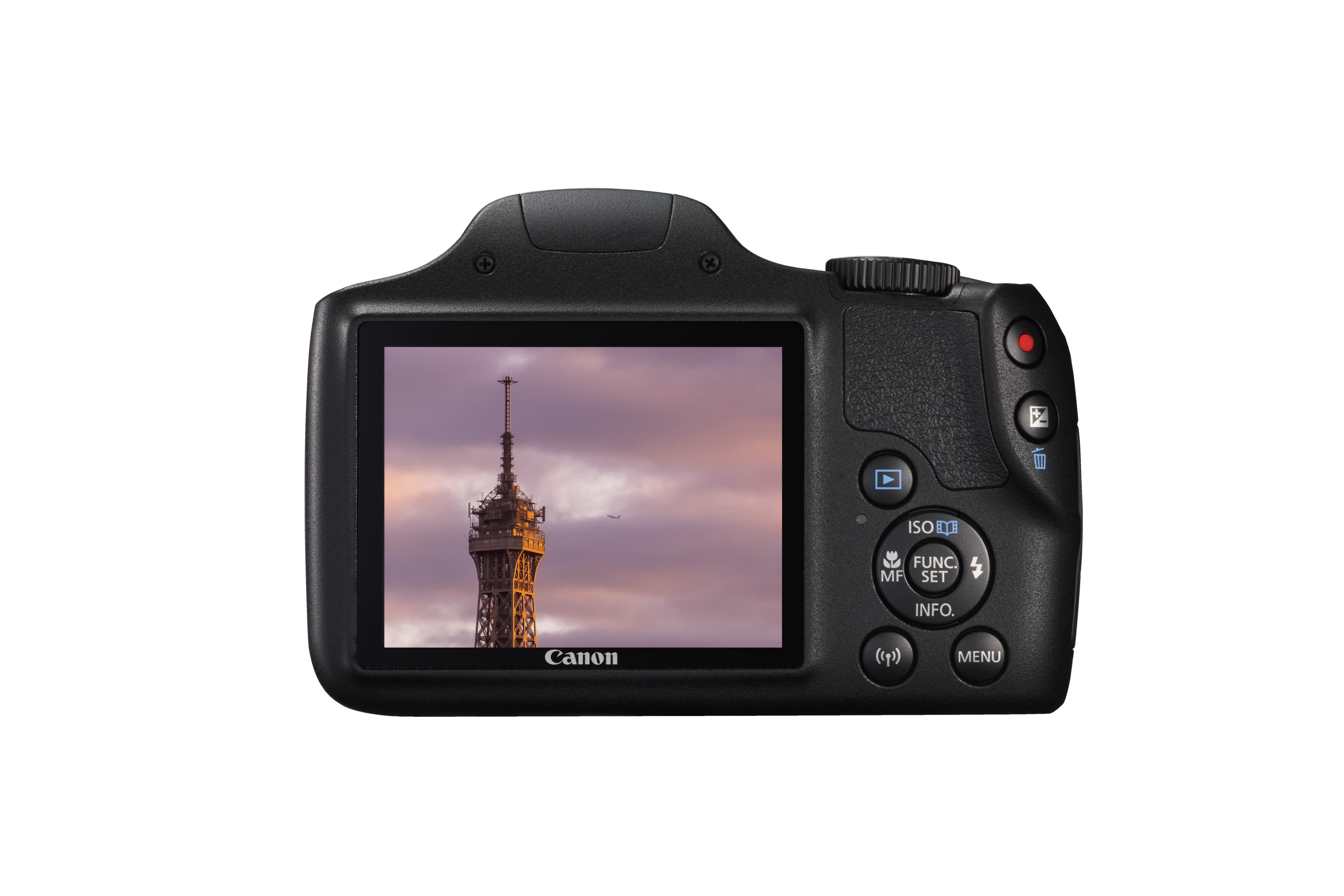 CANON PowerShot SX540 HS Digitalkamera Schwarz, 50fach opt. Zoom, LCD (TFT), WLAN