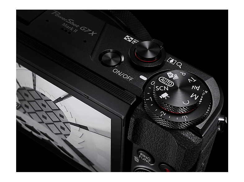 CANON PowerShot G7 X Mark II Digitalkamera Schwarz, 4.2fach opt