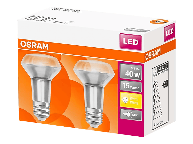 LEDVANCE LED Star 3.3 W - LED-Lampe/Glühbirne