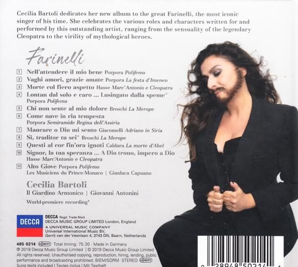 Cecilia Bartoli, Il Giardino Armonico - Cecilia Bartoli, Il Giardino Armonico  - (CD)