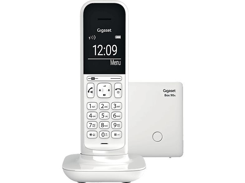 GIGASET CL390 A DECT-Telefon DECT-Telefon in Lucent White (Mobilteile: 1)  kaufen | SATURN