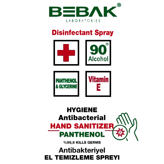 BEBAK Kéz és felület fertőtlenítő