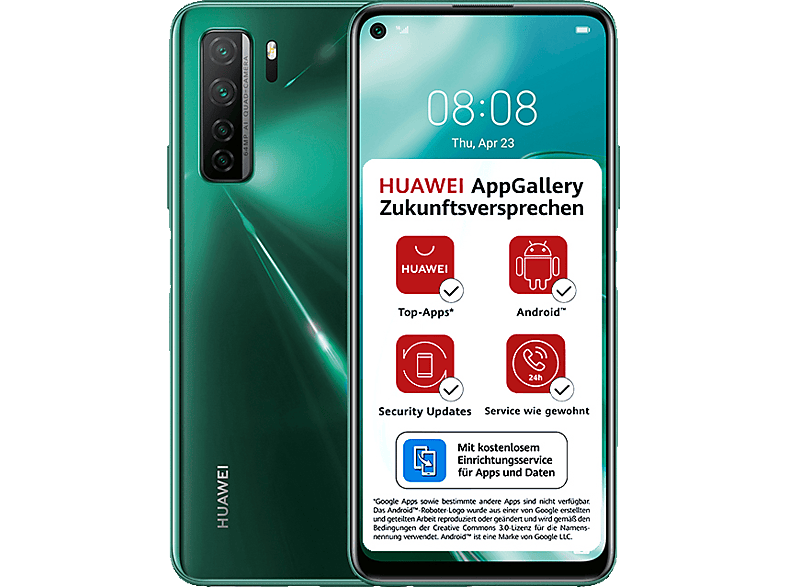 HUAWEI P40 lite 5G 128 GB Crush Green Dual SIM