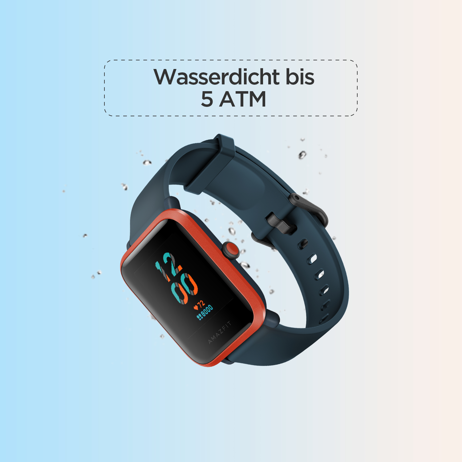 AMAZFIT BIP S, Smartwatch, 85 mm + 110 mm, Carbon Black