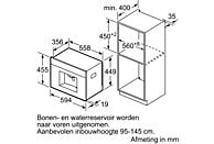 BOSCH Inbouw espressomachine (CTL636ES6)