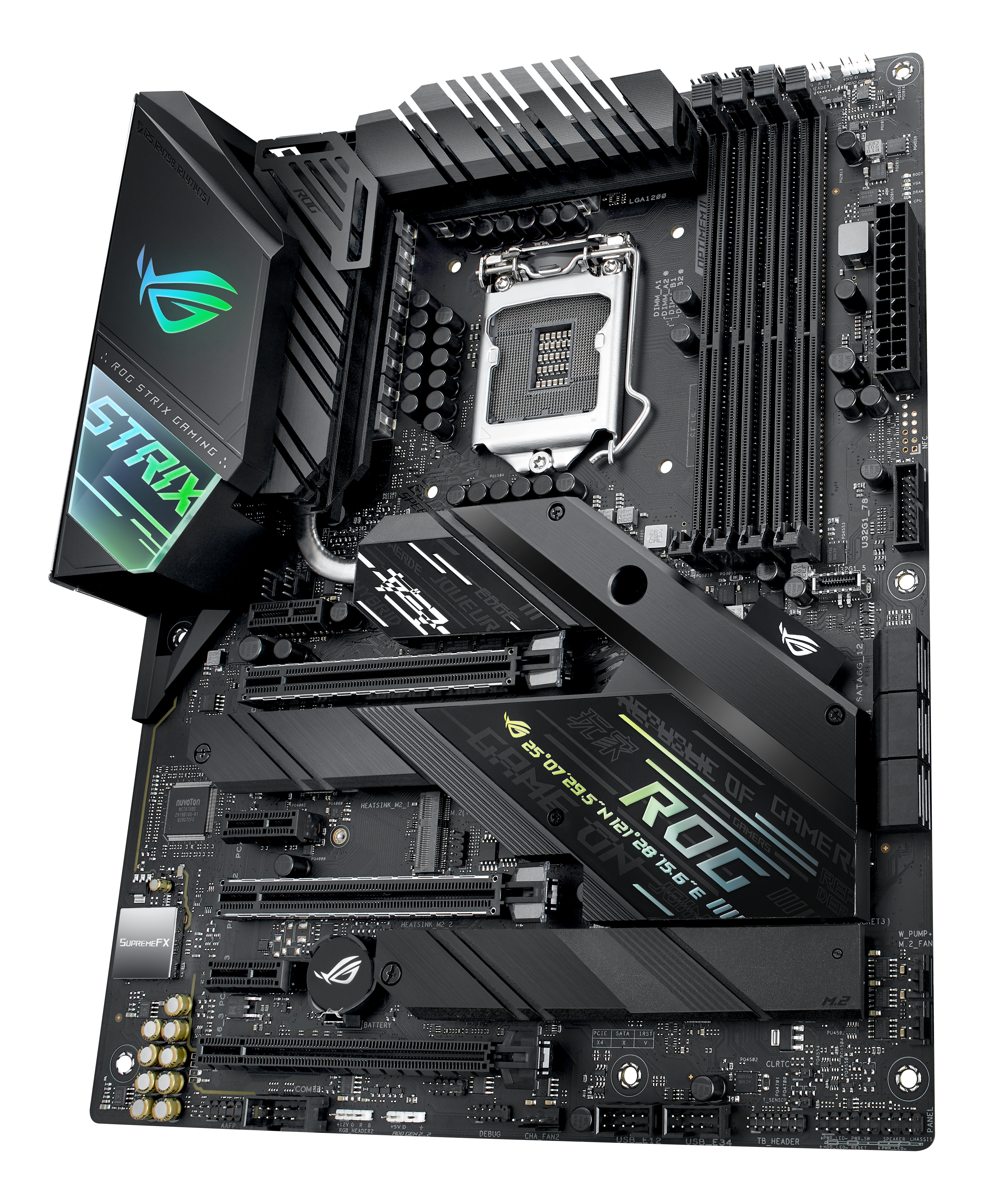 ASUS ROG STRIX Z490-F GAMING Mainboard Schwarz