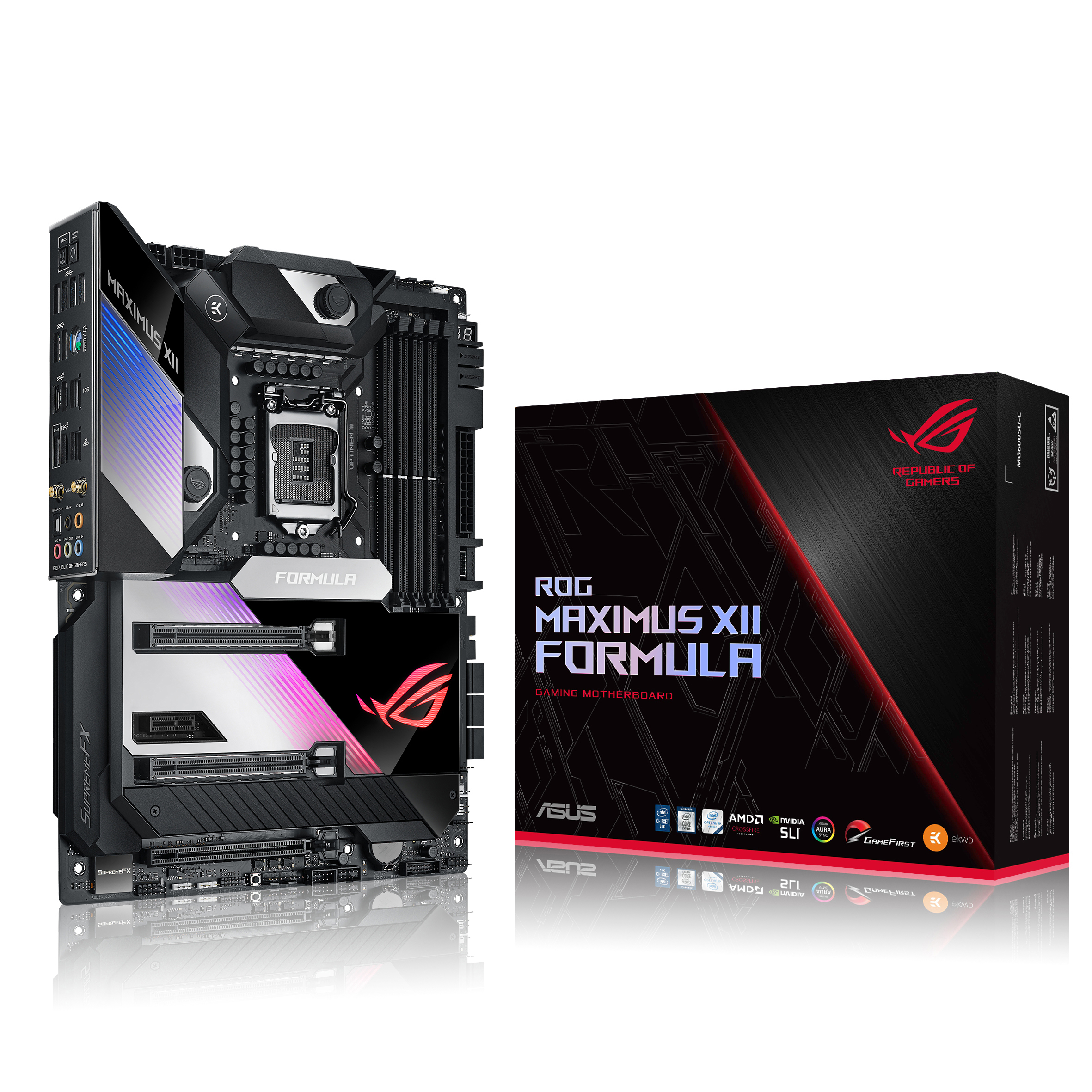 Schwarz MAXIMUS ASUS Mainboard ROG XII Z490 FORMULA