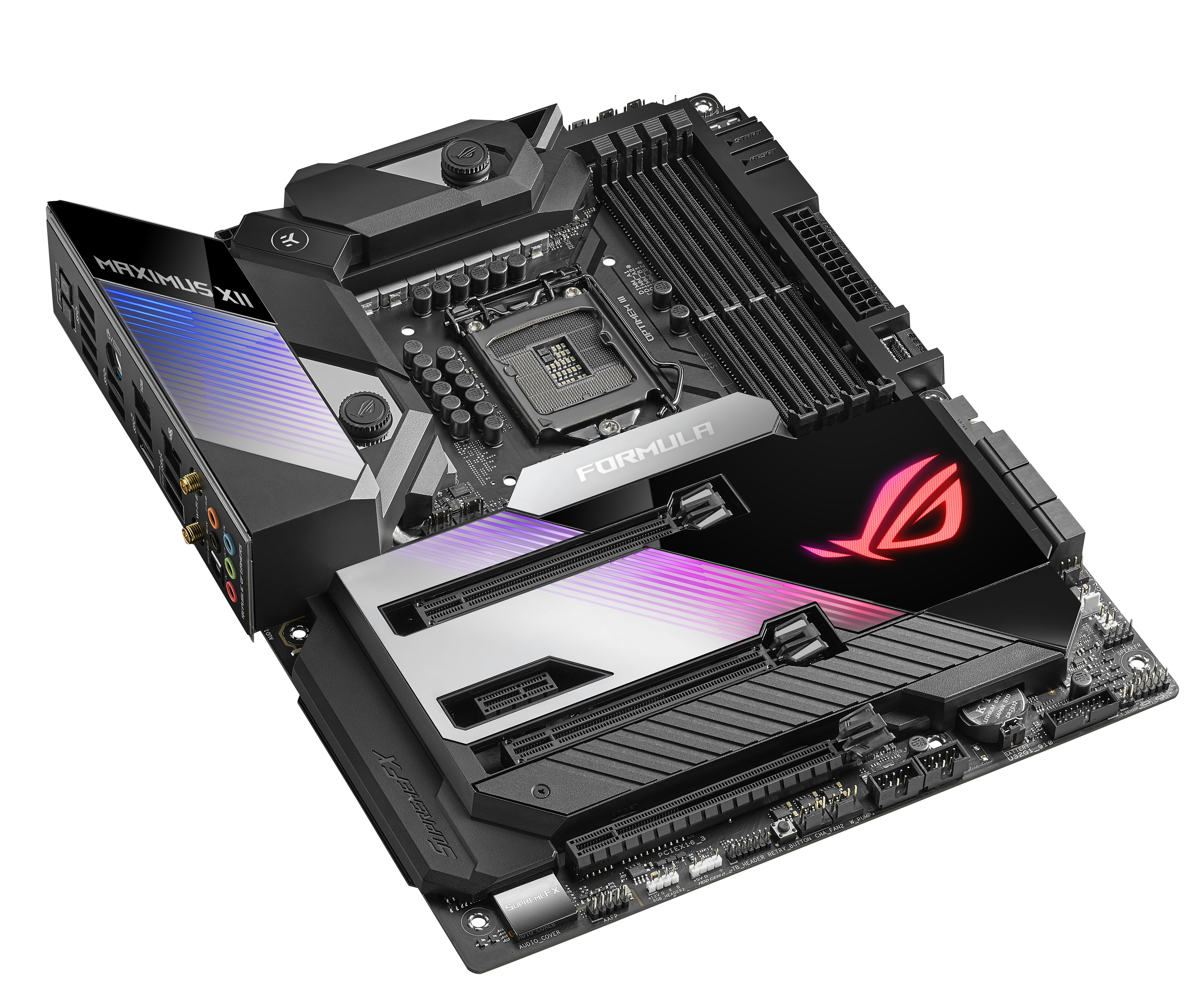 ASUS ROG MAXIMUS XII FORMULA Z490 Mainboard Schwarz