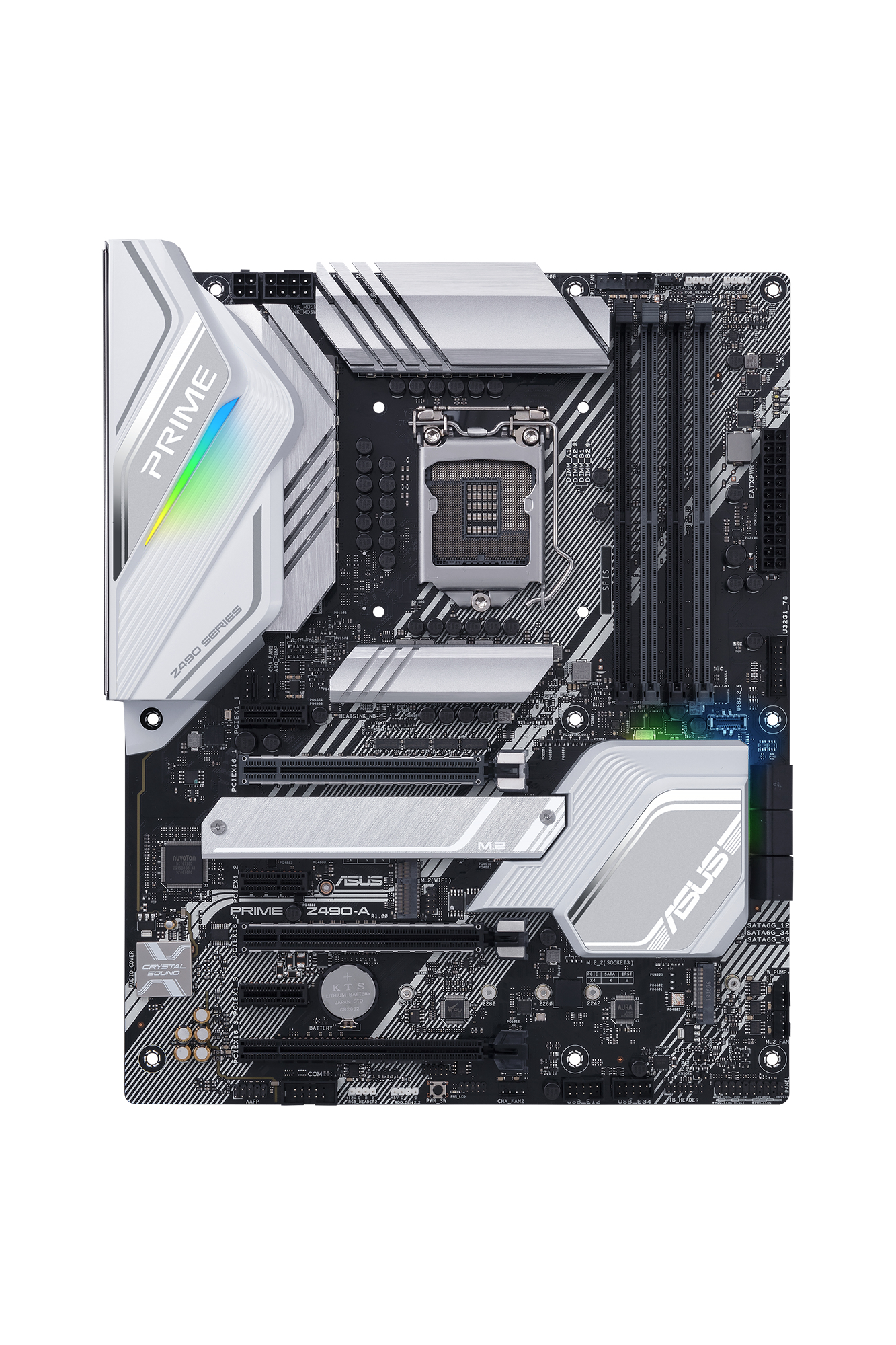 ASUS PRIME Z490-A Mainboard Schwarz