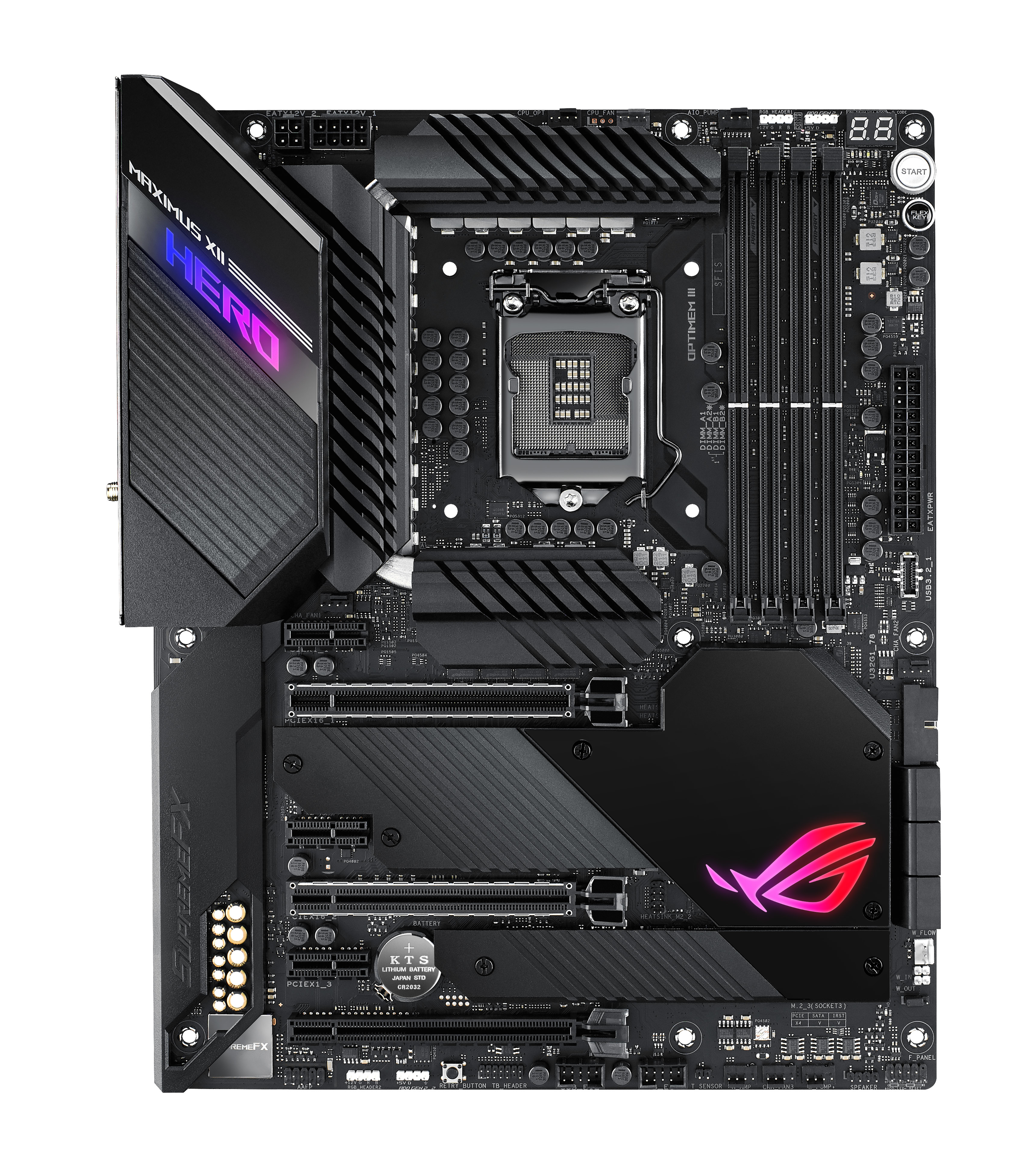 ASUS ROG MAXIMUS XII HERO WIFI Mainboard Schwarz
