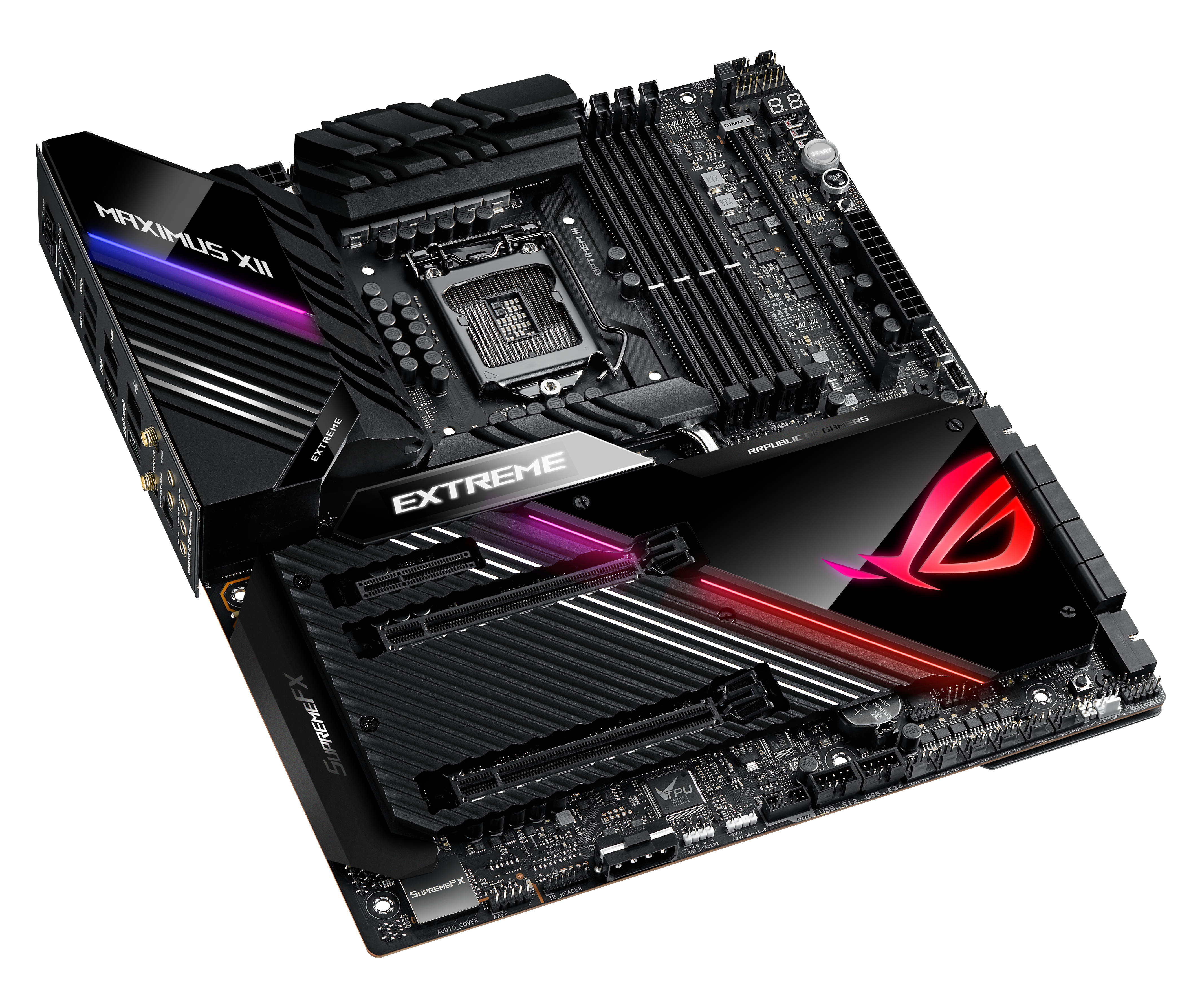 ASUS ROG MAXIMUS XII EXTREME Z490 Mainboard Schwarz