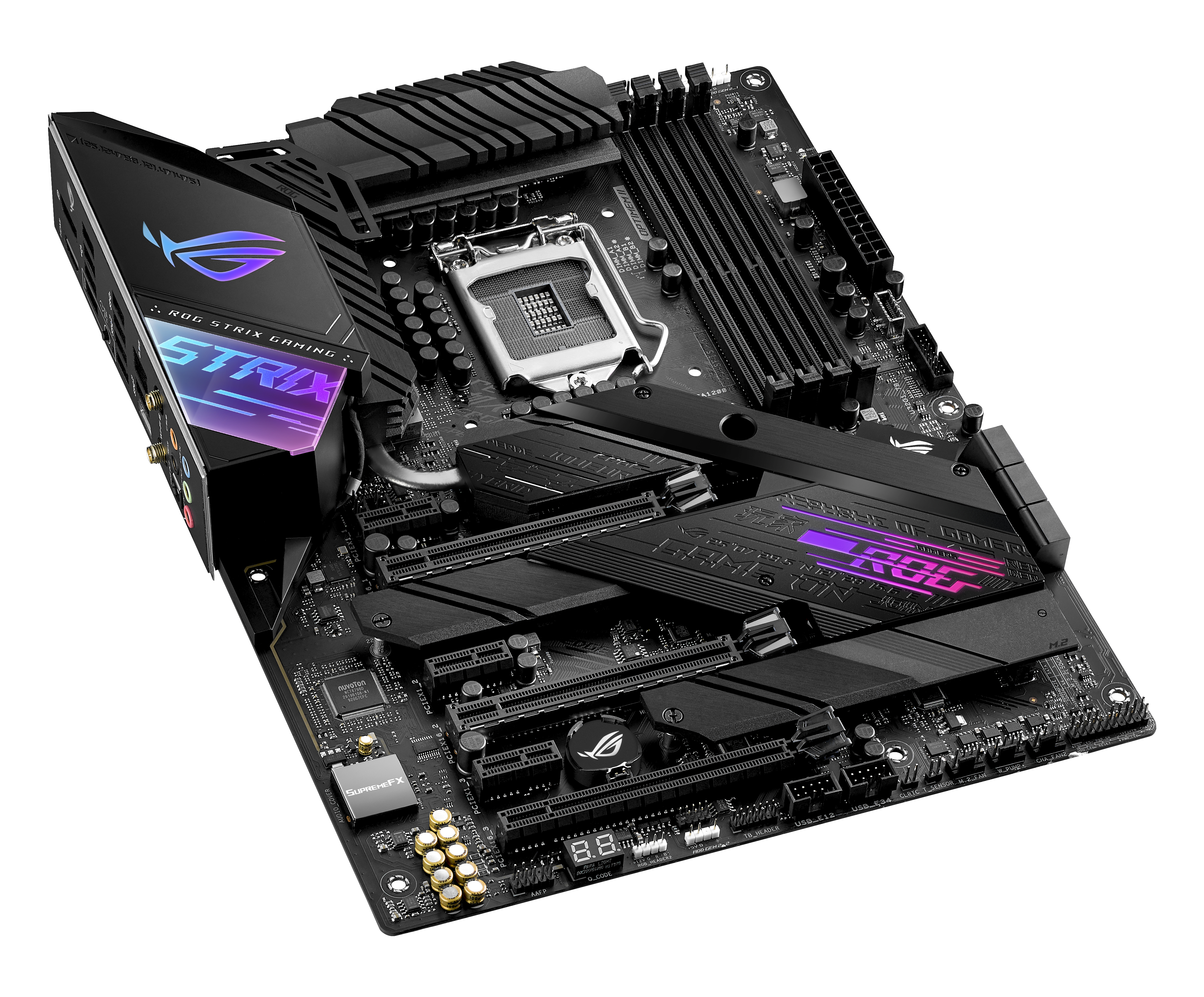 ASUS ROG STRIX Z490-E GAMING Mainboard Schwarz